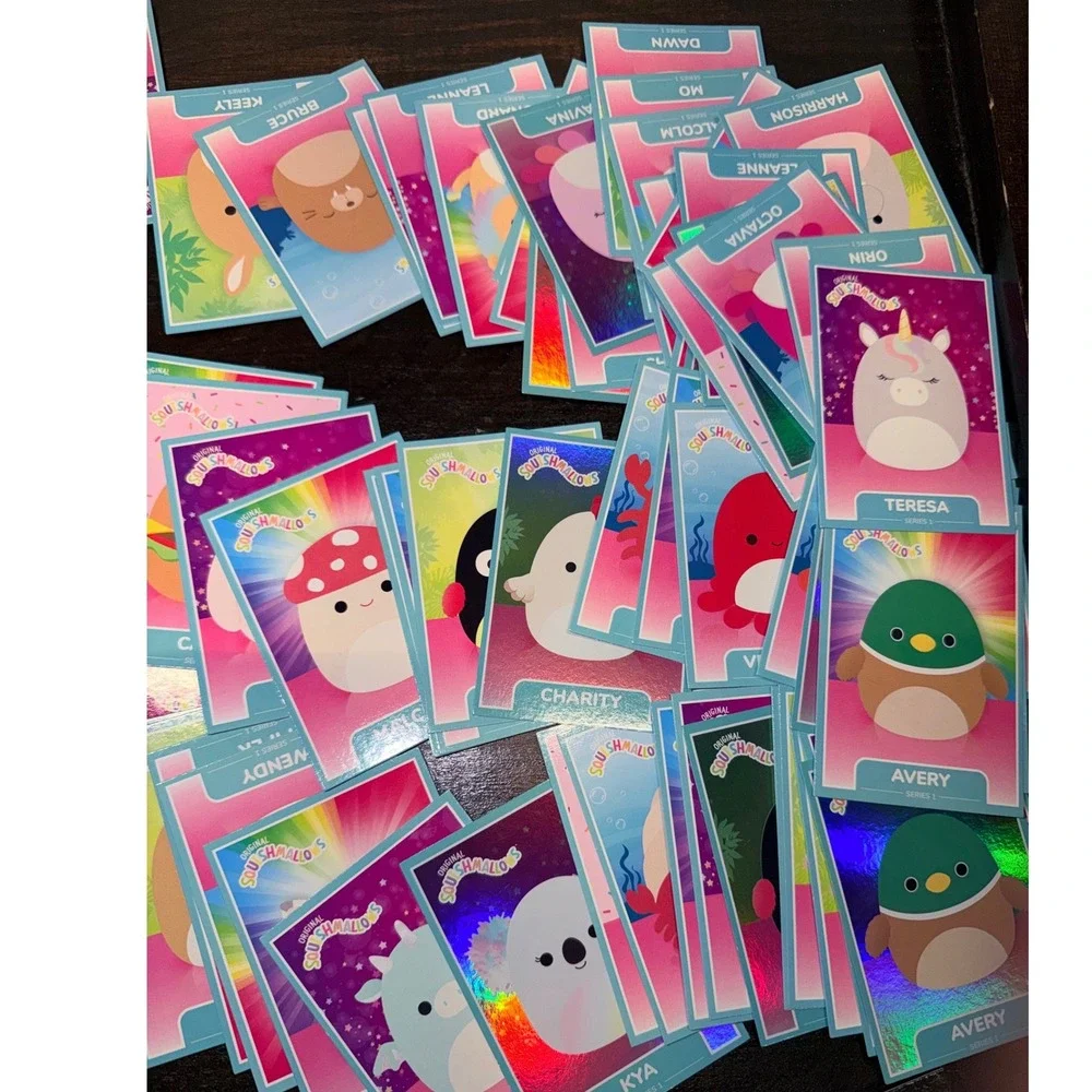 Squishmallows Series 1 Trading Lot Card Lot‎ Holos Mini Rare Puzzle